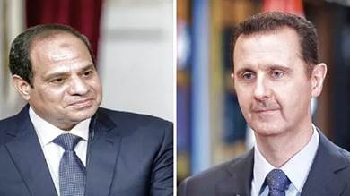 ​لقاء مرتقب بعد عيد الفطر بين الرئيسين السوري والمصري